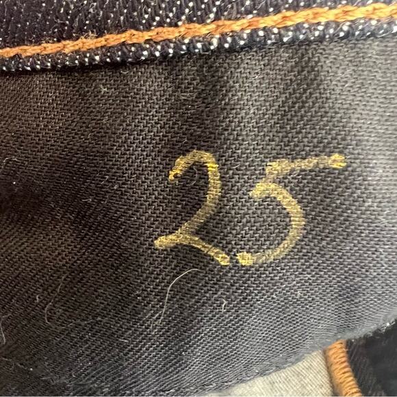 Baldwin BLDWN The Vintage Sailor Dark Wash Jean Shorts Size 25 - Picture 6 of 6